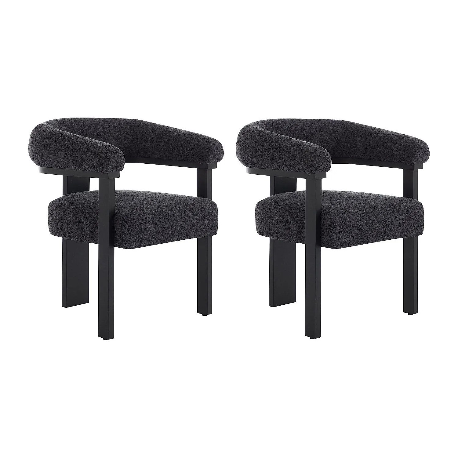 Vente-unique Stuhl Livelia Anthrazitgrau 64 cm