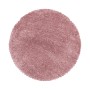 Ayyildiz Hochflorteppich Fluffy 3500 in Rosa, runder Shaggy Teppich mit 120 cm Durchmesser.