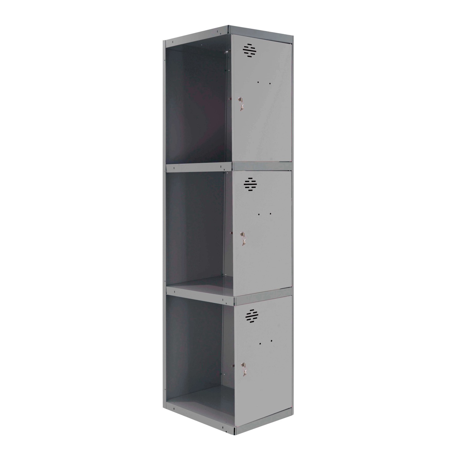 PROREGAL Spind AMEGO HxBxT 180 x 40 x 50 cm 3 Abteile Anbaumodul Anthrazit- günstig online kaufen