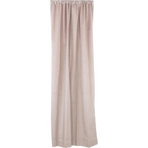 Cremefarbener OBI Vorhang mit Tunnelzug, 2er-Set, 135x250 cm, ideal zur Verdunkelung.