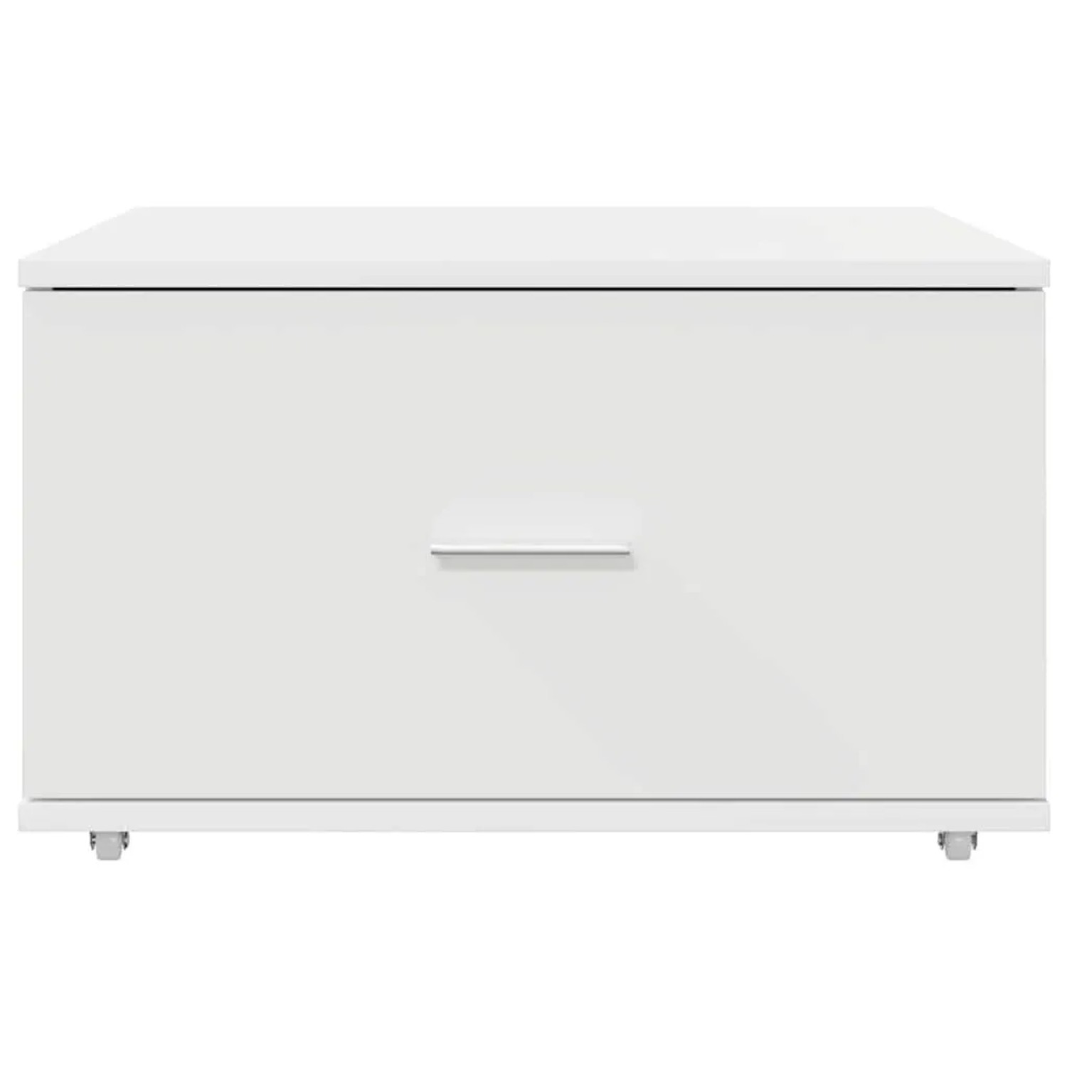 vidaXL Schubladenschrank Mit Rad Weiß 55 x 45 x 31 cm 869306_6