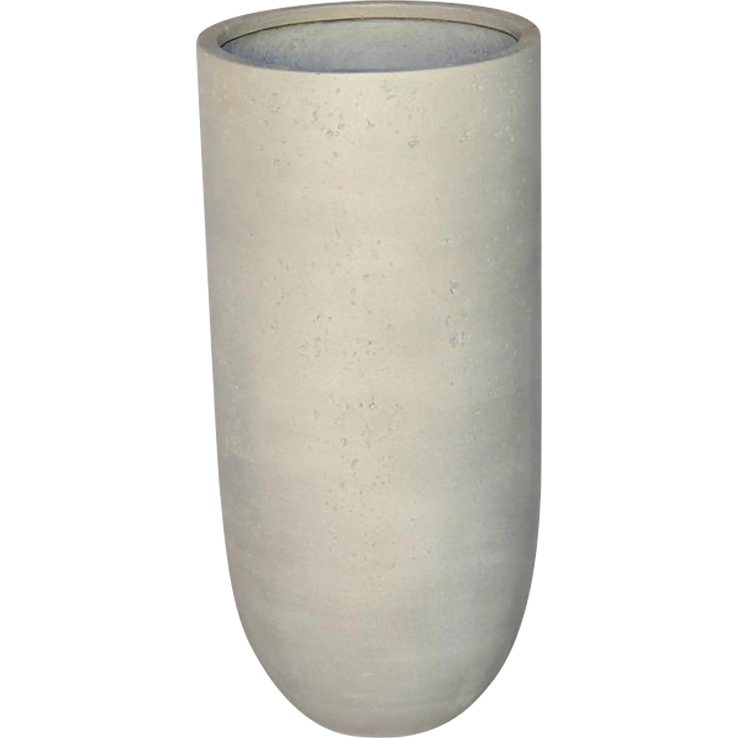 Pflanzgefäß Poroso 35,5 cm x 35,5 cm x 69 cm Grau günstig online kaufen