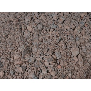 Nahaufnahme: Mineralgemisch 0-45 mm, geeignet als Unterbau und zur Flächenbefestigung.