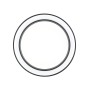 Moderne, runde LED Deckenleuchte Arco in Schwarz Matt. Ideal als Wohnraumleuchte.