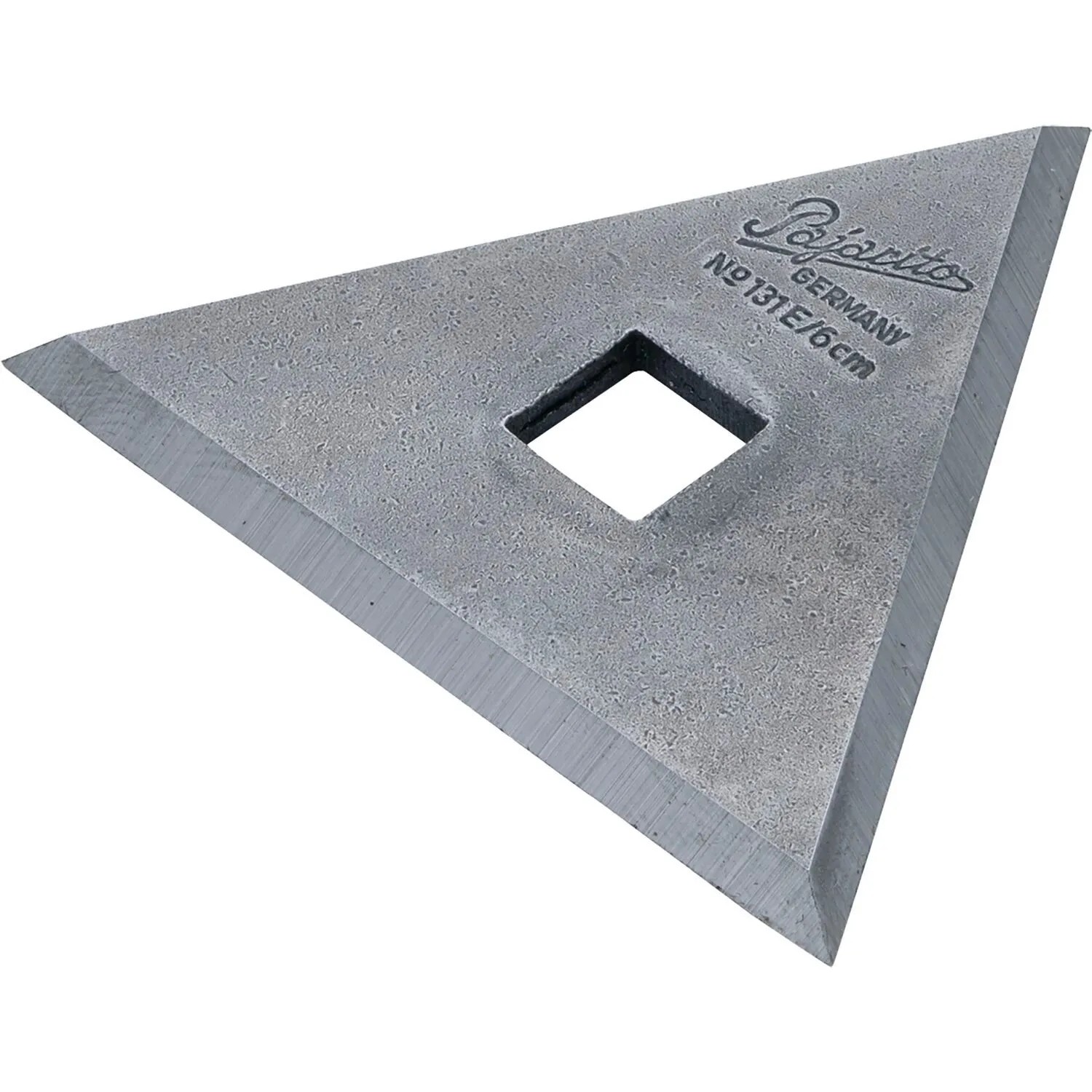 Schuller Eh'klar Farbkratzer Dreikant 60mm Ersatzblatt aus Stahl für Farbschaber