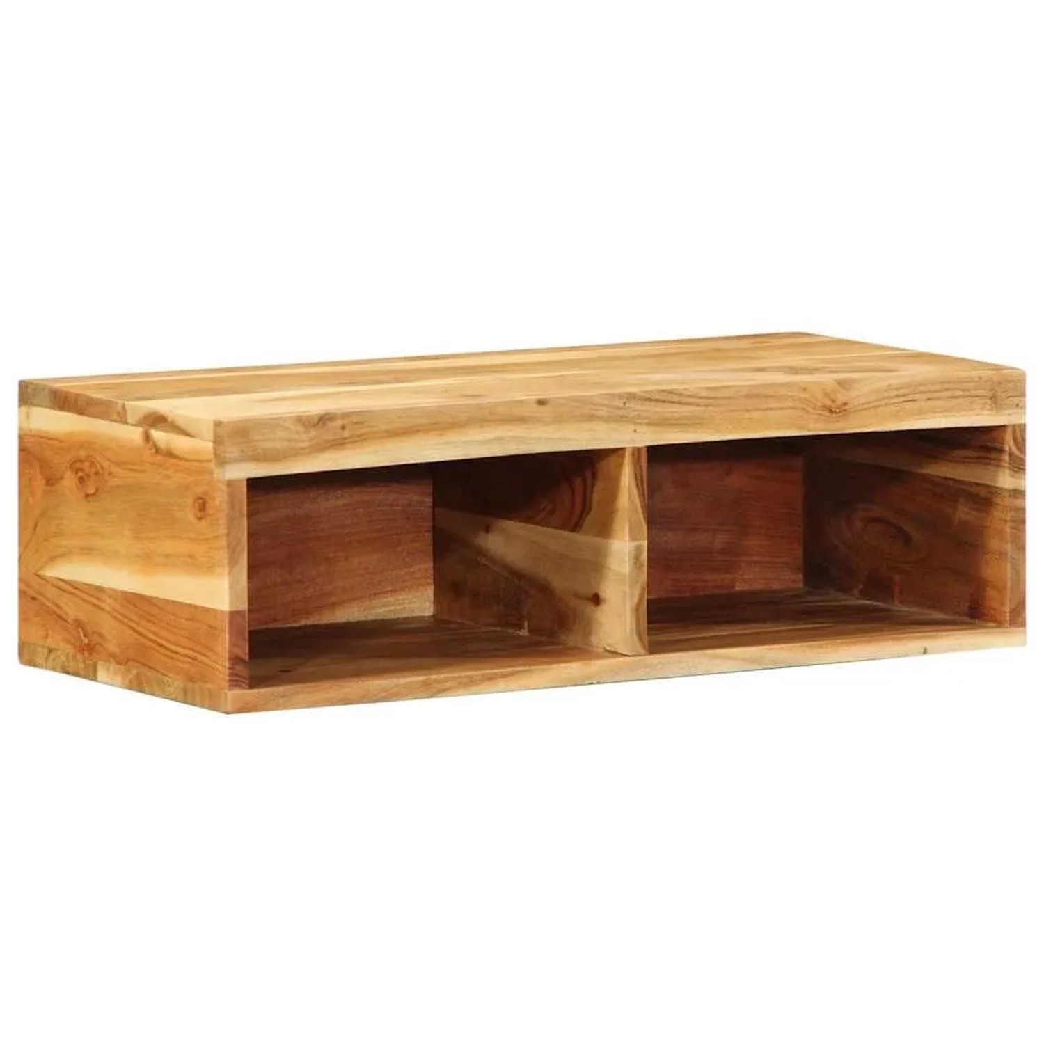 vidaXL TV-Wandschrank 60x30x19 cm Massivholz Akazie 4017475