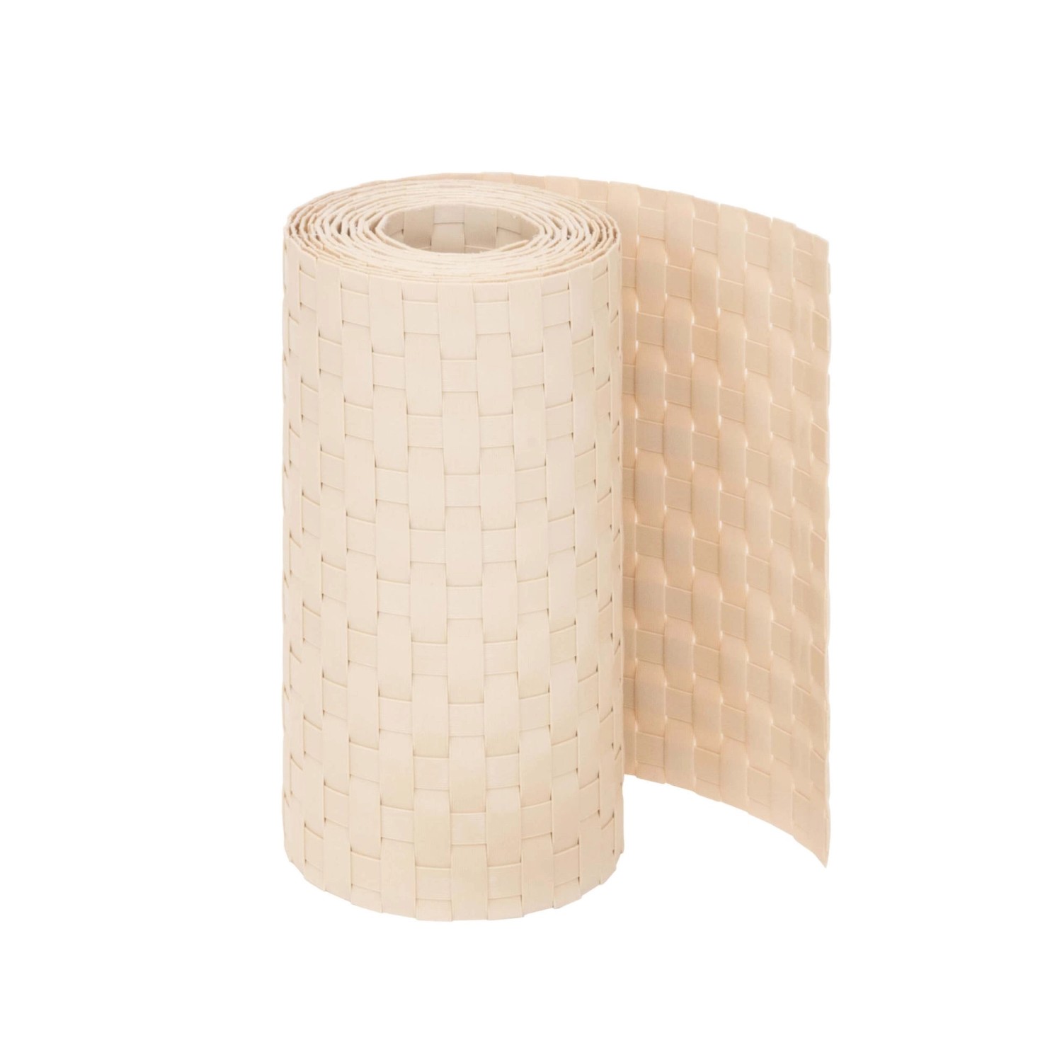 Jardinion Sichtschutzstreifen 250cm x 19cm x 2,4mm Beige Blickdicht günstig online kaufen