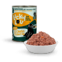 Lucky Lou Katzen-Nassfutter Senior Geflügel, 400g Dose mit Schale Futter. Alleinfutter für ältere Katzen.