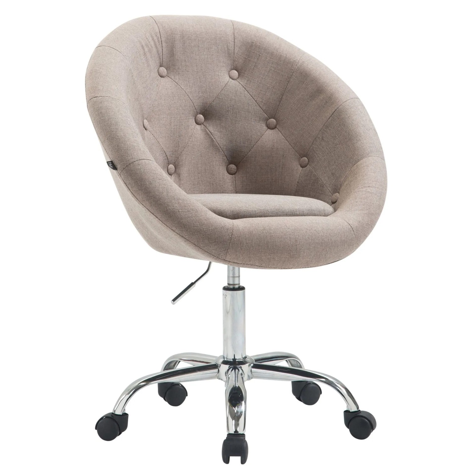 CLP Arbeitshocker London V2 Stoff Taupe