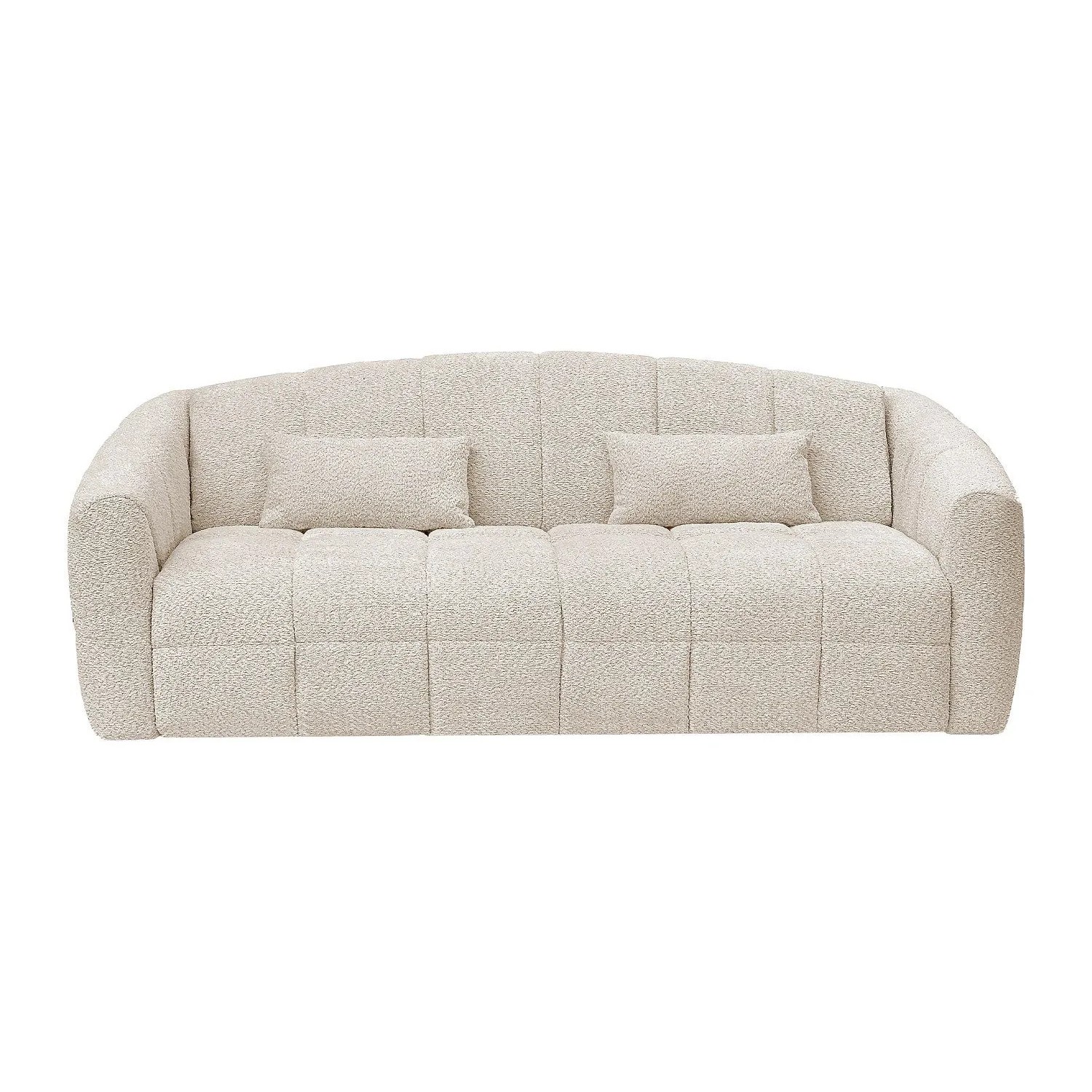 Vente-unique Schlafsofa Retuna Beige 220 cm