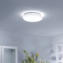 Weiße LED-Deckenleuchte Jupiter, Ø 35cm, mit Sternenhimmel-Optik für Wohnräume.
