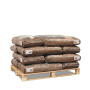 Palette mit 12 Säcken STROY Waldbodeneinstreu 60l. Braune Kieferneinstreu für Pferde und Kleintiere, 720l.