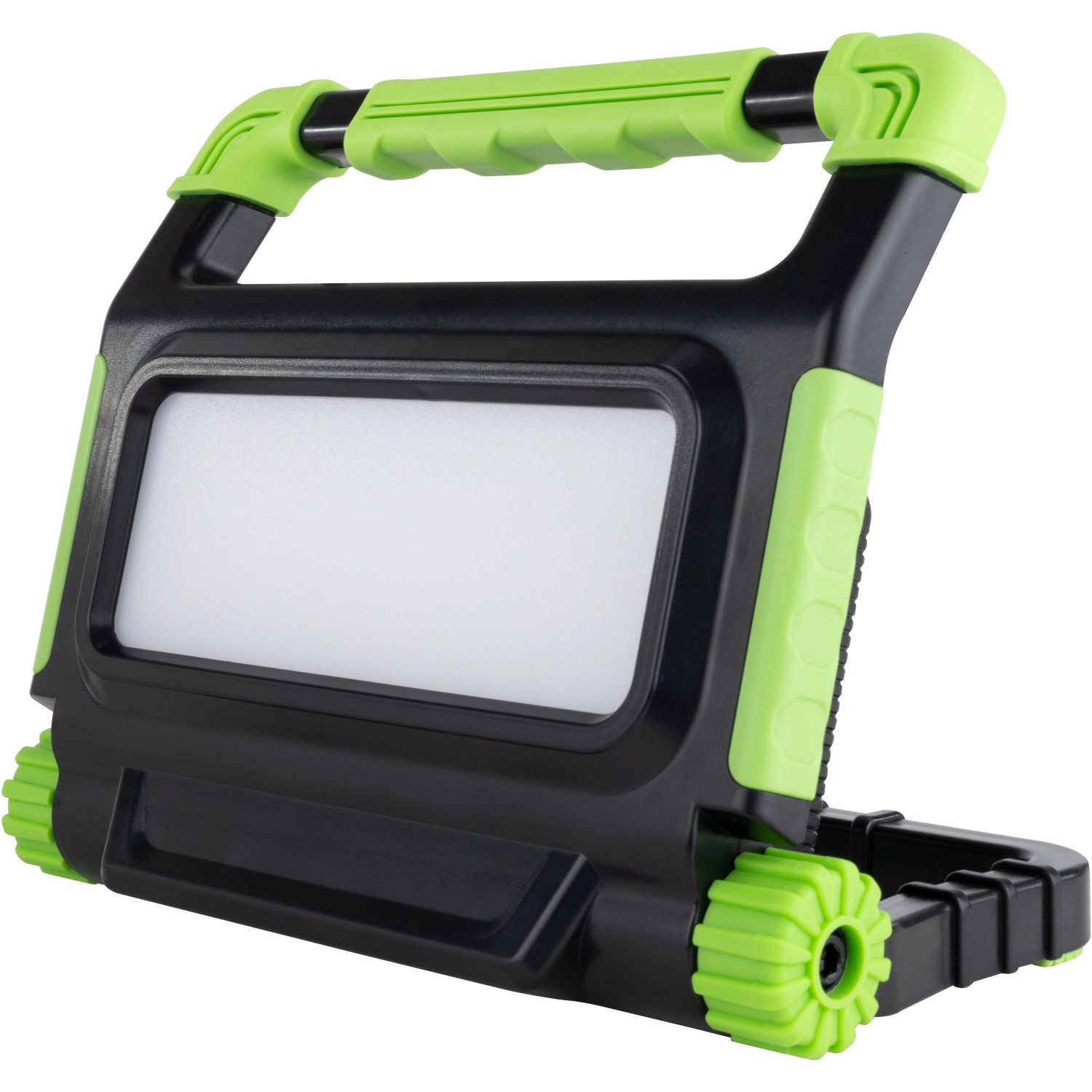 Warnblinkleuchte grün, Notfallleuchte LED mit Ladegerät, Akku