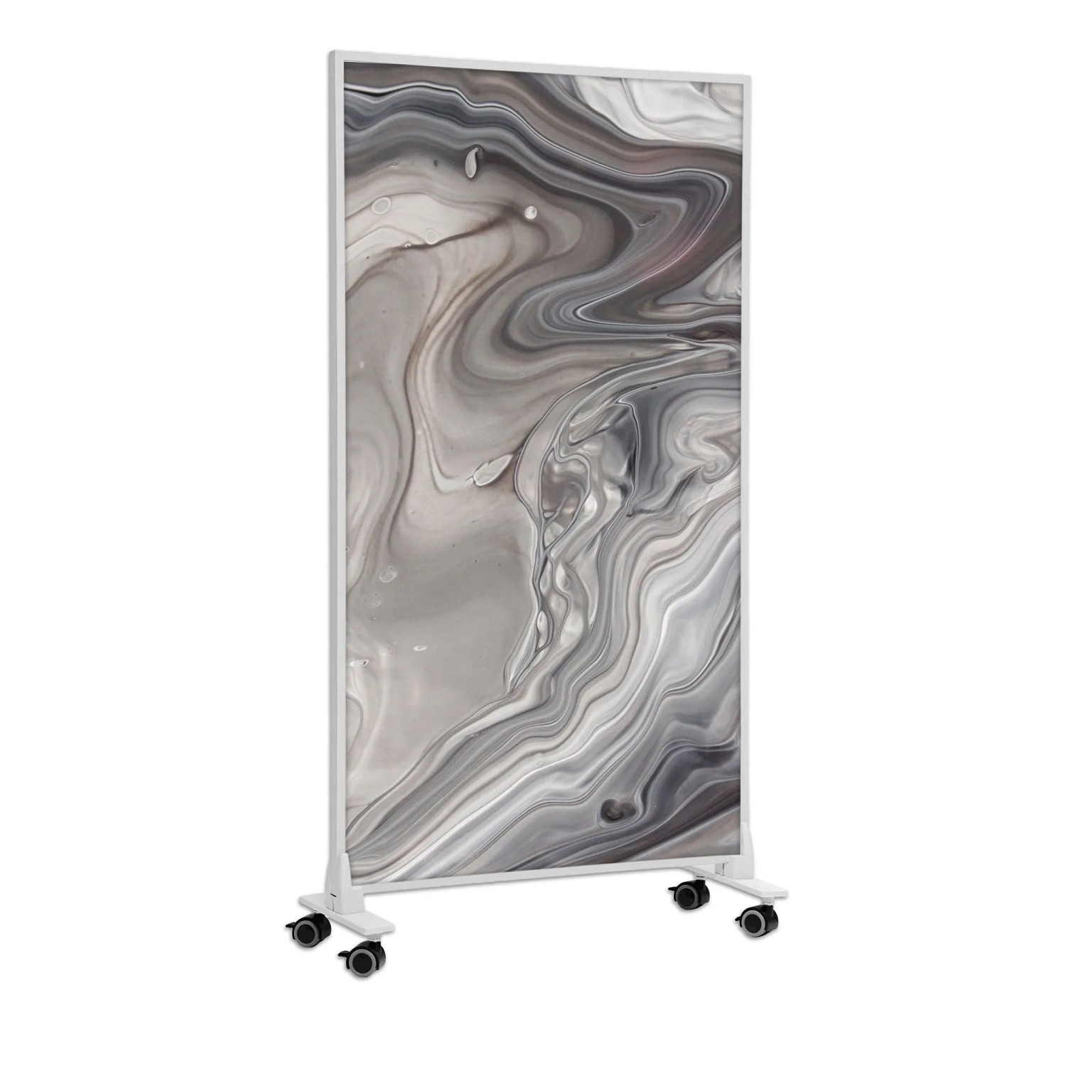 Könighaus Infrarotheizung Acrylmalerei mit Rollen 600 W