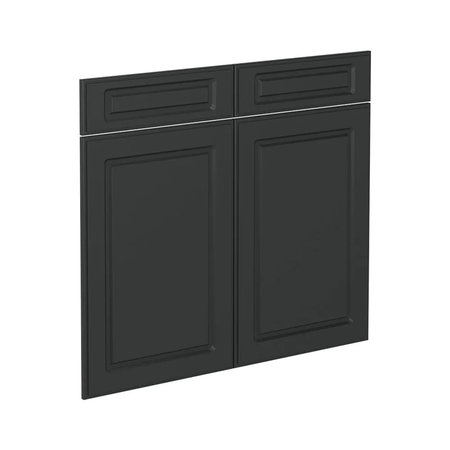 Vicco Küchenfront R-Line Anthrazit Landhaus 79 x 71 Möbelfront für den Schubladenunterschrank Art Nr 37192