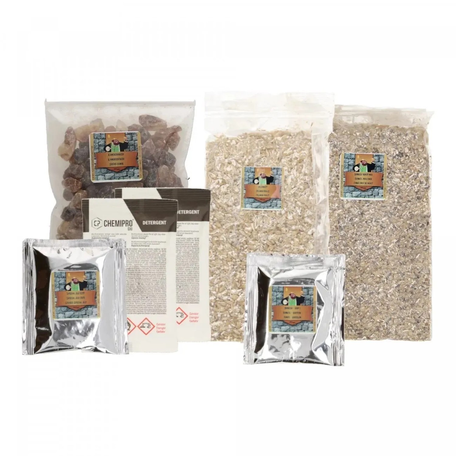 Ich-Zapfe Nachfüllset für Kingdom Brew Kit Bierbrauset Dunkel