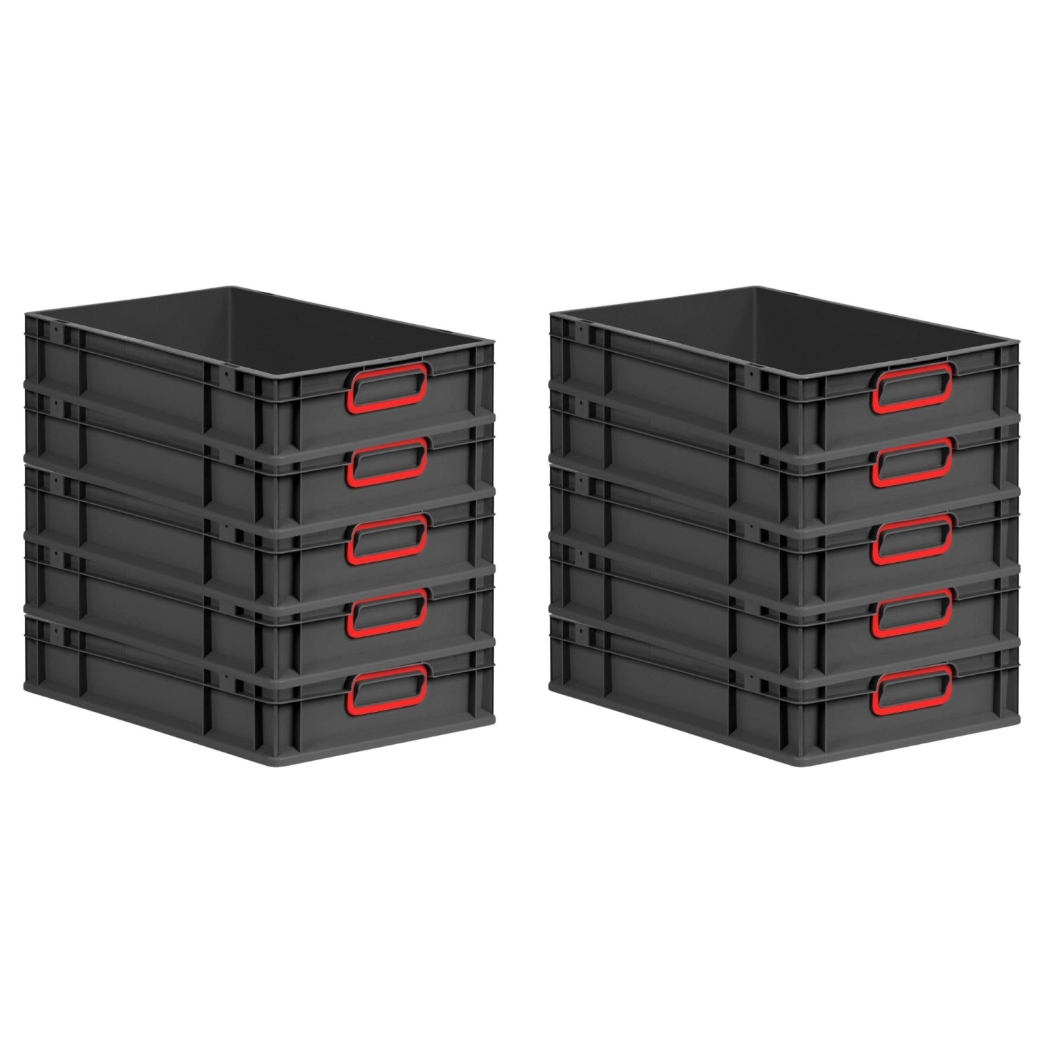 PROREGAL SparSet 10x Eurobox Nextgen Color HxBxT 12x40x60cm 23 Liter Griffe günstig online kaufen