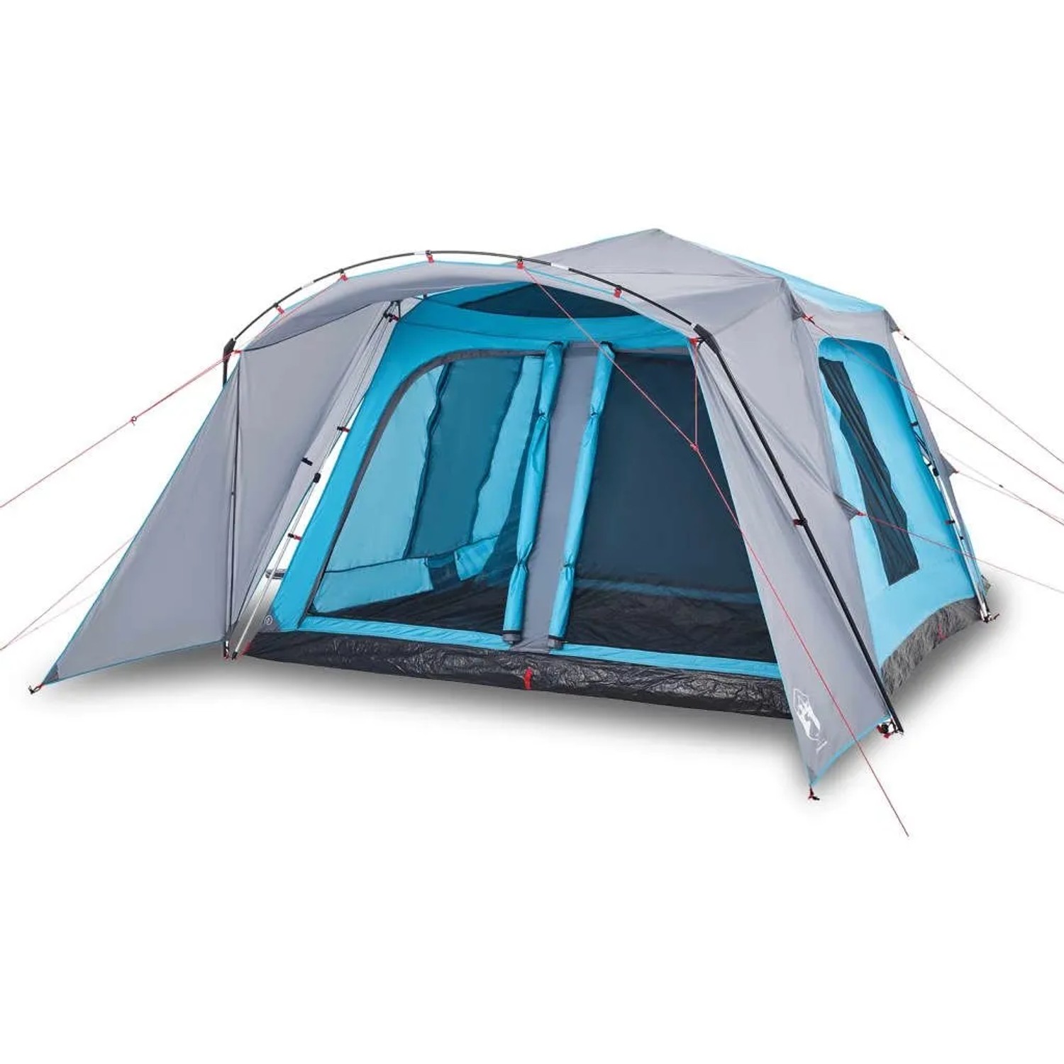 Furnicato Familienzelt Kabine Blau 563 X 328 X 229 Cm