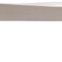 Siro Möbelgriff 2210, 128mm, Edelstahleffekt, 5er-Set. Metallgriff für Möbel, gewellte Front.