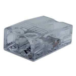 ViD Steckklemme VC02 0,5-2,5 mm² 2-Polig Weiss 100 Stück