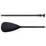 Schwarzes SUP-Board Paddel und Griff des vidaXL Sets für Wassersport.
