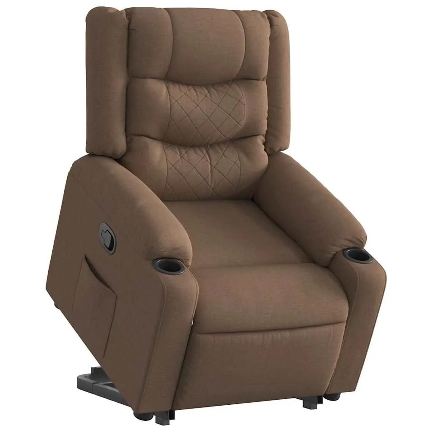 vidaXL Relaxsessel mit Aufstehhilfe Braun Stoff 3310262 günstig online kaufen