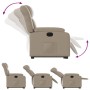 vidaXL Relaxsessel mit Aufstehhilfe Elektrisch Cappuccino Kunstleder 3205284_7