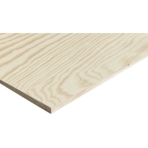 Kiefer Sperrholzplatte, 120x60x0,4 cm, für Möbelbau & Heimwerken.