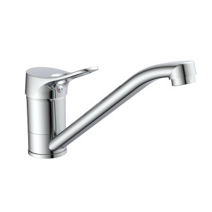 Eisl Spültischarmatur Verona Chrom, Einhebelmischer mit schwenkbarem Auslauf.