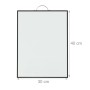 Relaxdays Whiteboard Aluminium Weiß Magnetisch 40 cm x 30 cm_4