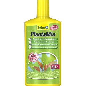 Tetra PlantaMin 500ml, Aquarium Pflanzendünger für gesundes Pflanzenwachstum.