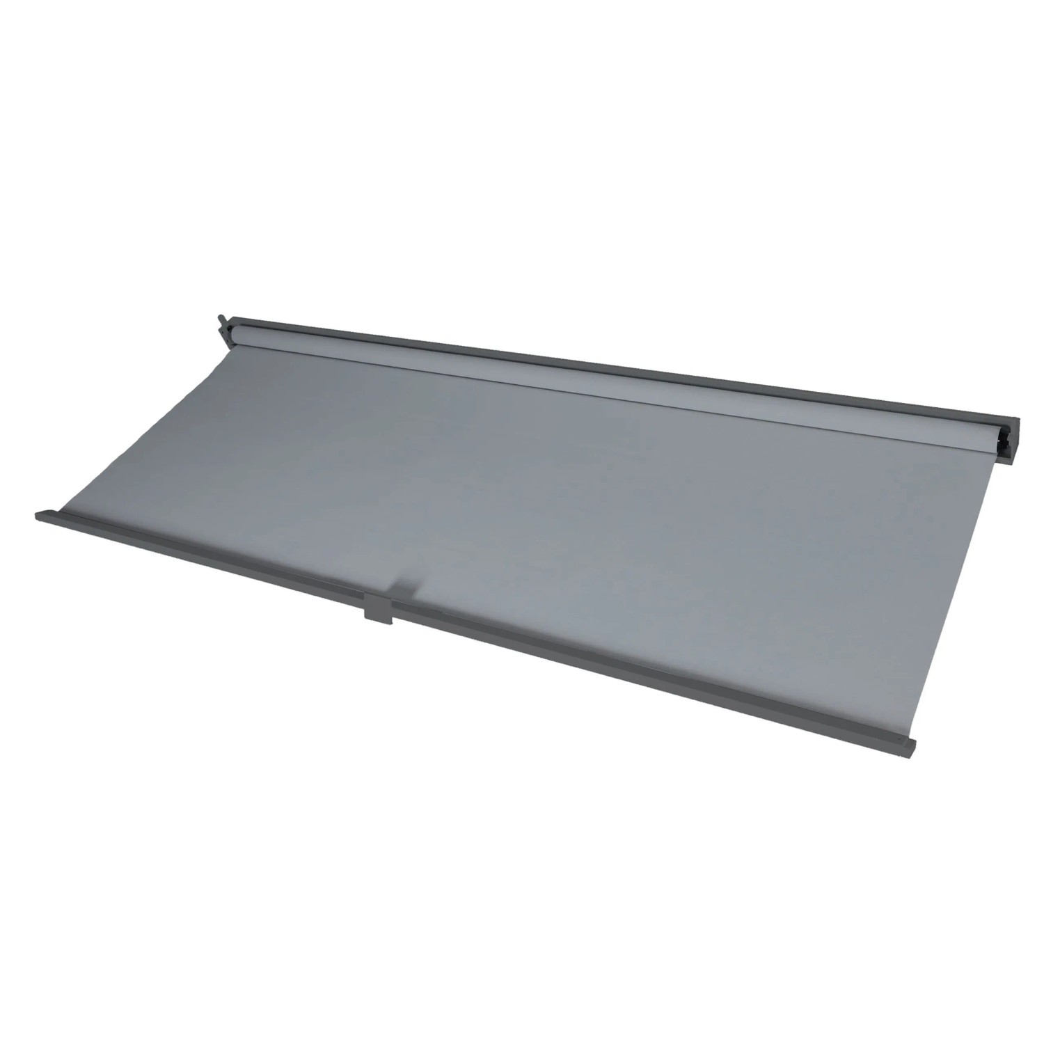 BERLINLODGE Seitenwand Für Pergola 3x3,7m HxB 206x338cm Pavillon Rollo Ersatzseitenwand Anthrazit Stoff Textil