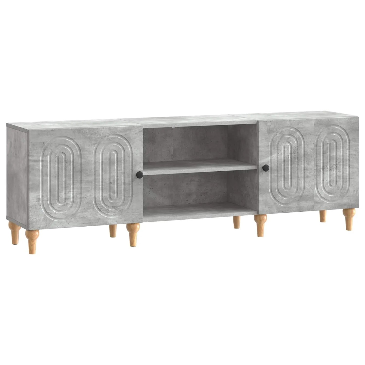 vidaXL TV-Schränk Betongrau 150 x 31 x 50 cm Holzwerkstoff 894228