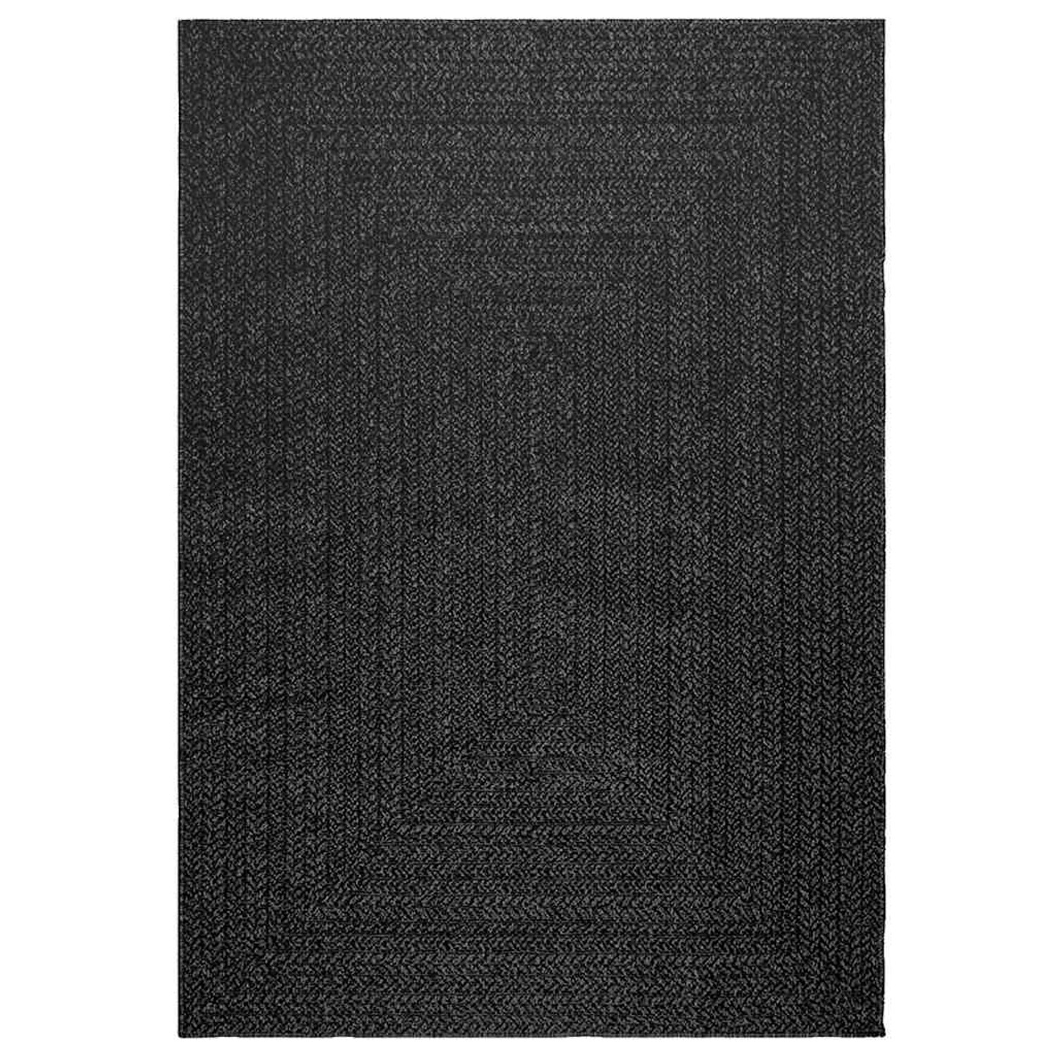 vidaXL Teppich Zizur Anthrazit 140x200cm Juteoptik Indoor Und Outdoor 22325 günstig online kaufen