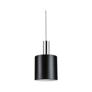 Paulmann Tallis URail Lampenschirm, schwarz matt, zylindrisch, Ø 16 cm, für LED-Schienensysteme.