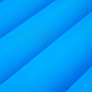 vidaXL Selbstaufblasende Isomatte mit Kissen Blau 4007120