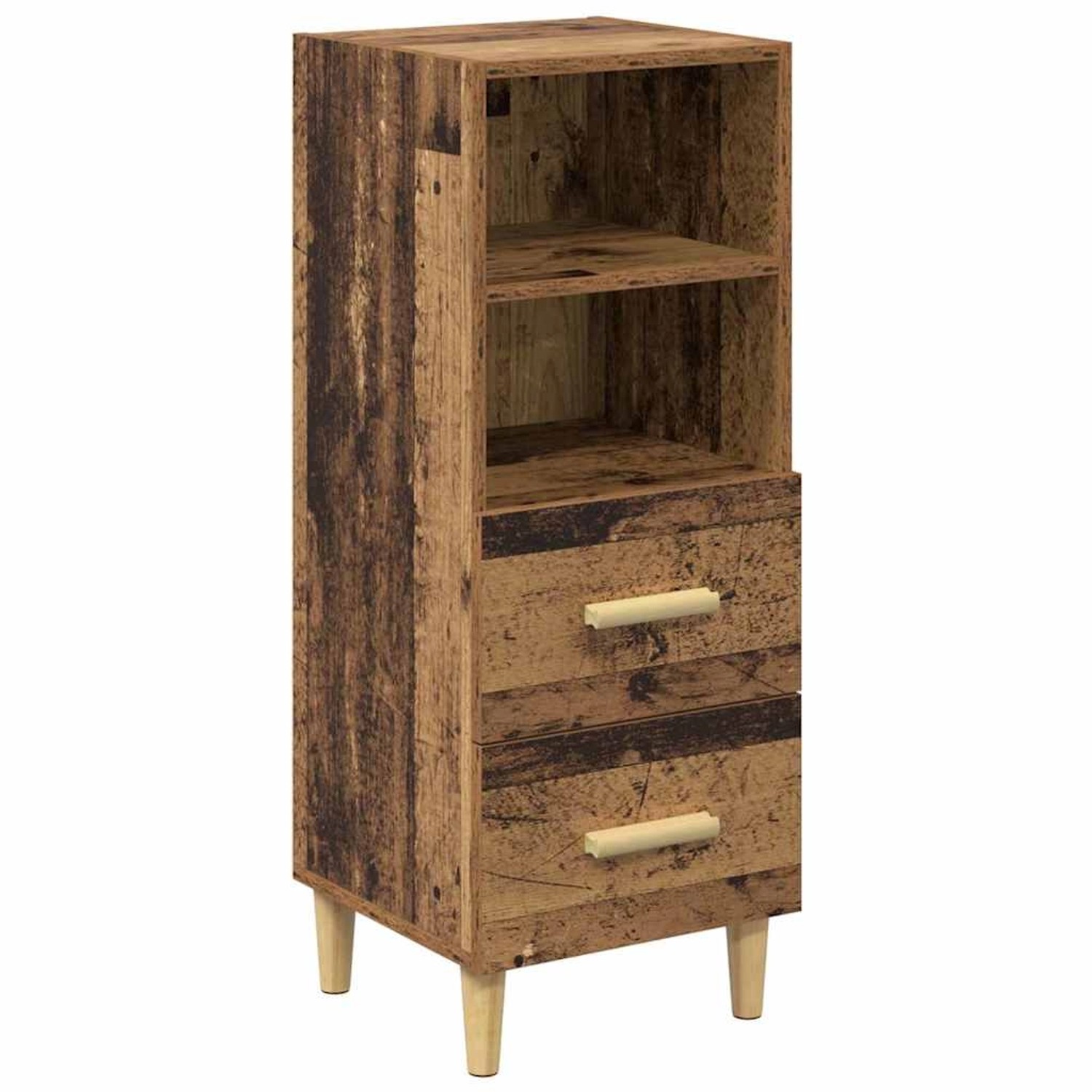vidaXL Sideboard Altholz 34 x 34,5 x 90 cm Holzwerkstoff 880943 günstig online kaufen