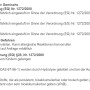 Sicherheitsdatenblatt-Ausschnitt mit Gefahren- und Sicherheitshinweisen.