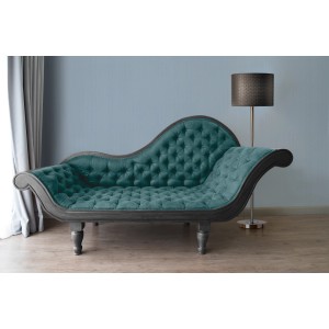 Blaue Uni Vliestapete von A.S. Création, passend zur Kollektion Mata Hari.