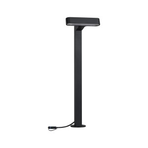 Paulmann LED-Pollerleuchte Ito Horizontal, 6W, anthrazit, für Plug & Shine Außenbeleuchtung.