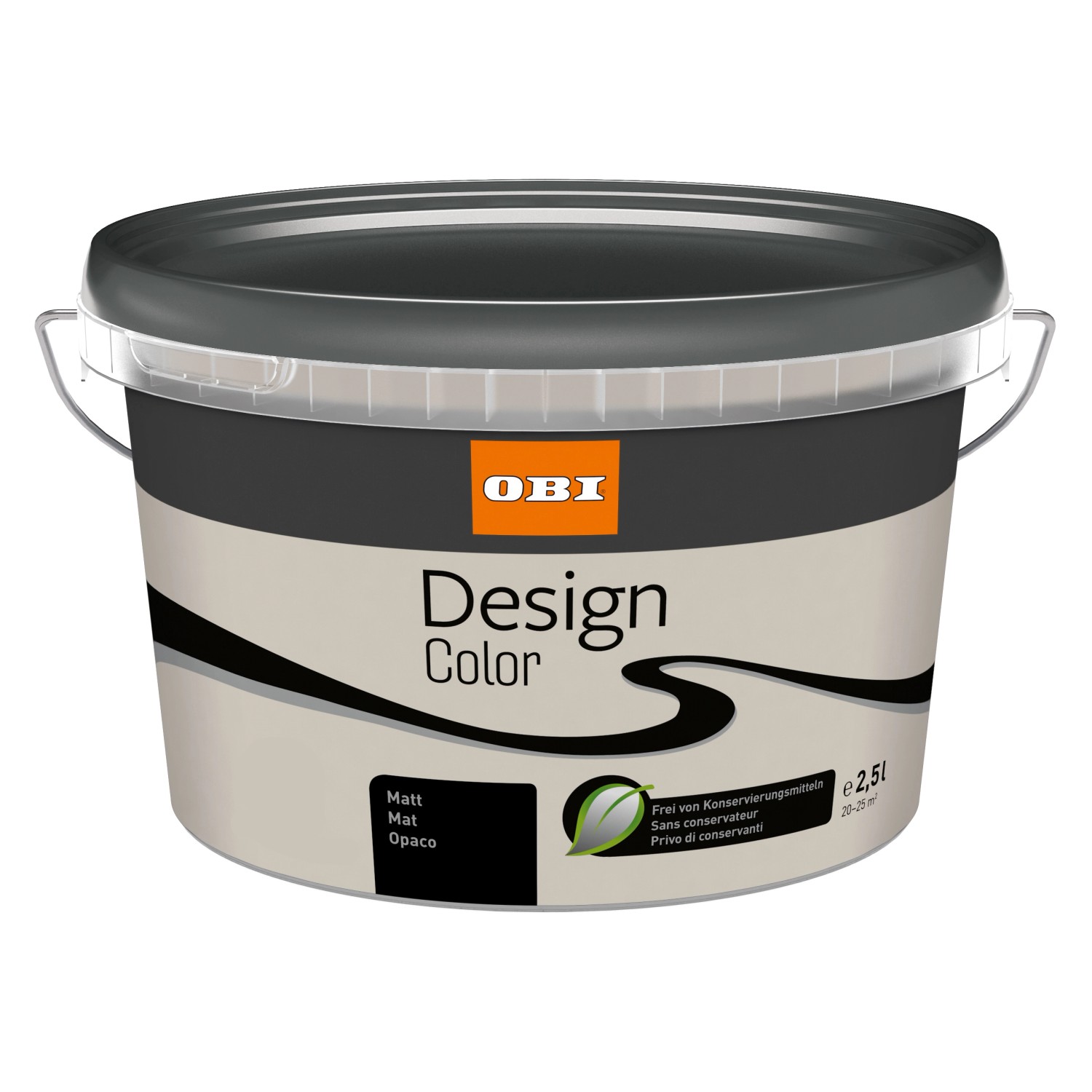 OBI Design Color matt Stone 2,5 l