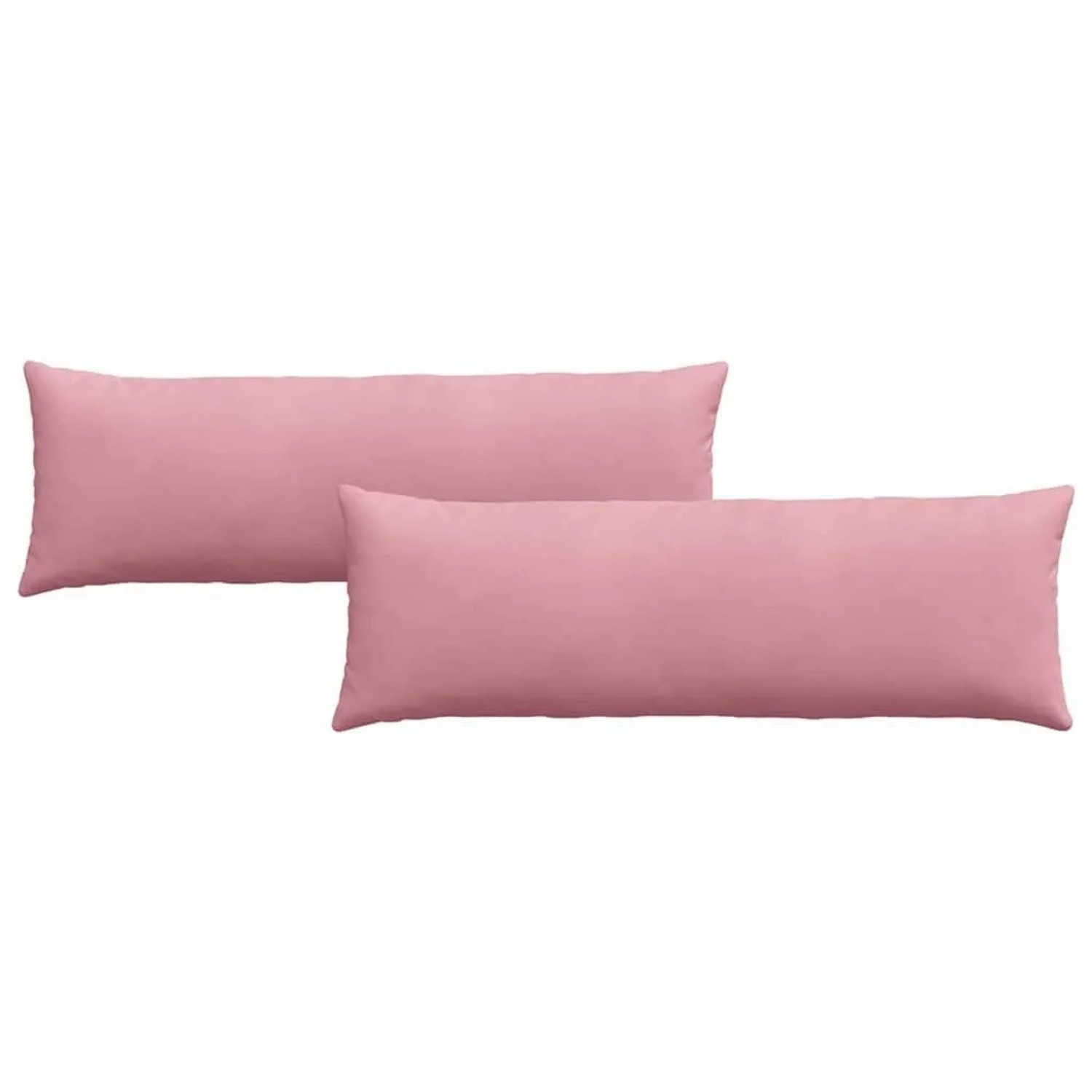 vidaXL Sofakissen 2 Stück Rosa 120 x 40 cm Cordstoff 42013803