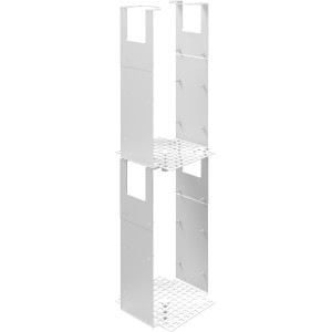 Juwel Bioflow 3.0 Filtereinsätze, weiße Kunststoffhalter für Aquarium Filtermedien.