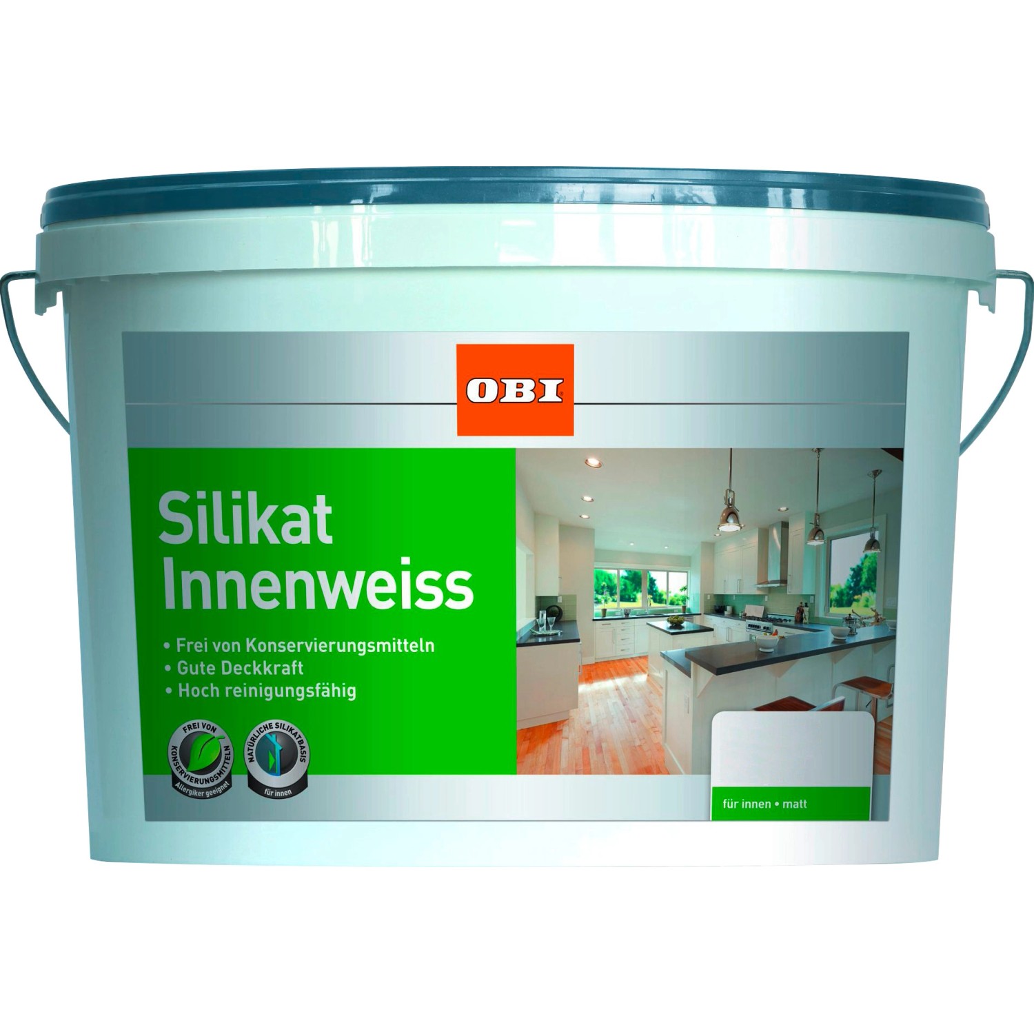 OBI Silikat Innenweiss matt 5 l kaufen bei OBI