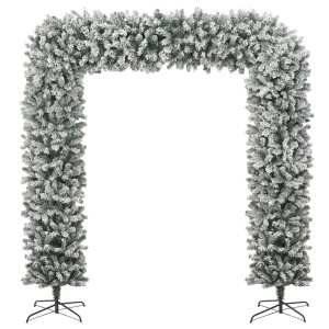 Beschneite vidaXL Weihnachtsgirlande, 240 cm, für festliche Dekorationen.