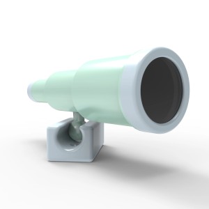 Mintgrünes OutdoorToys Teleskop Zubehör für Spieltürme & Spielanlagen.