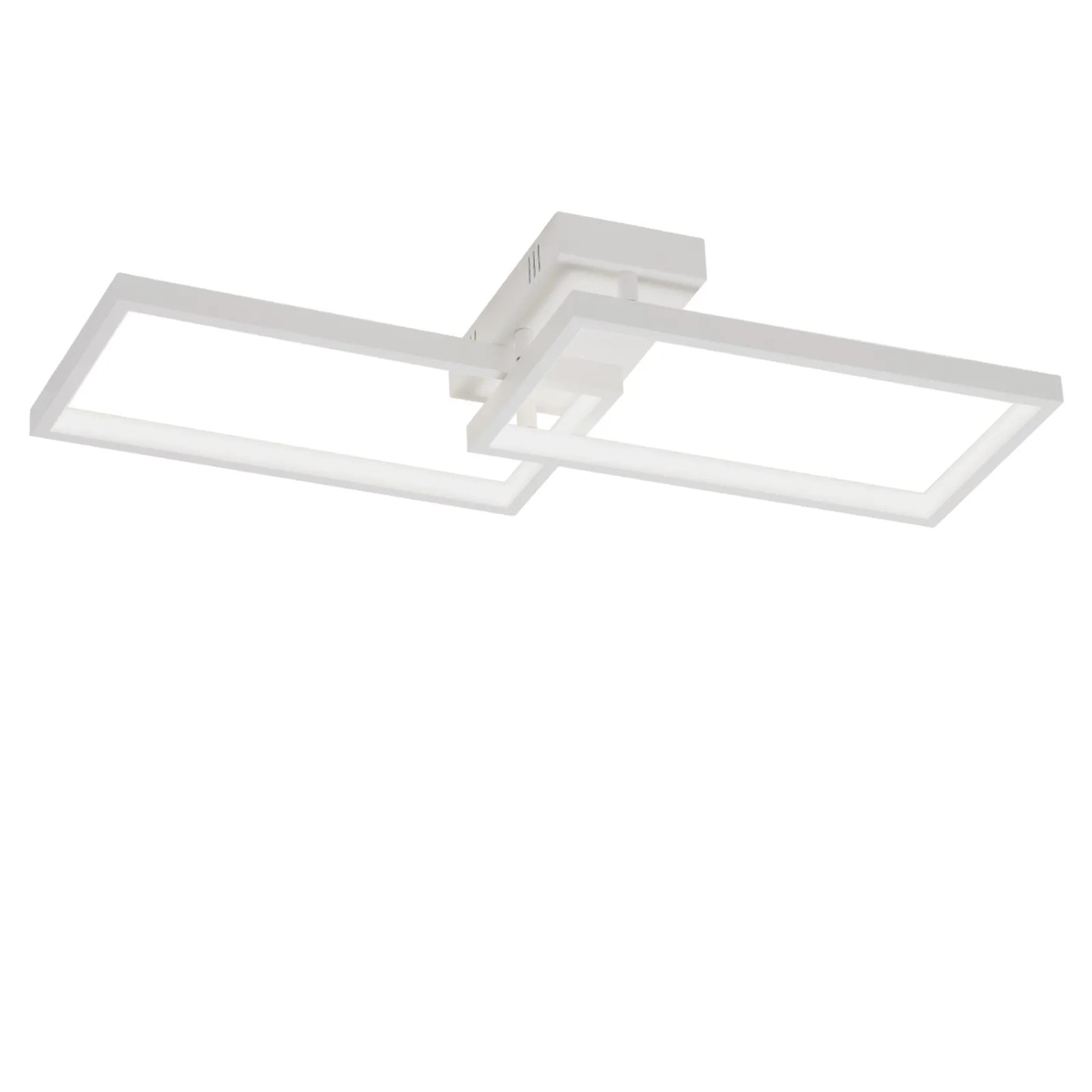 NETTLIFE LED Deckenleuchte aus Metall L80cmWeiß-4