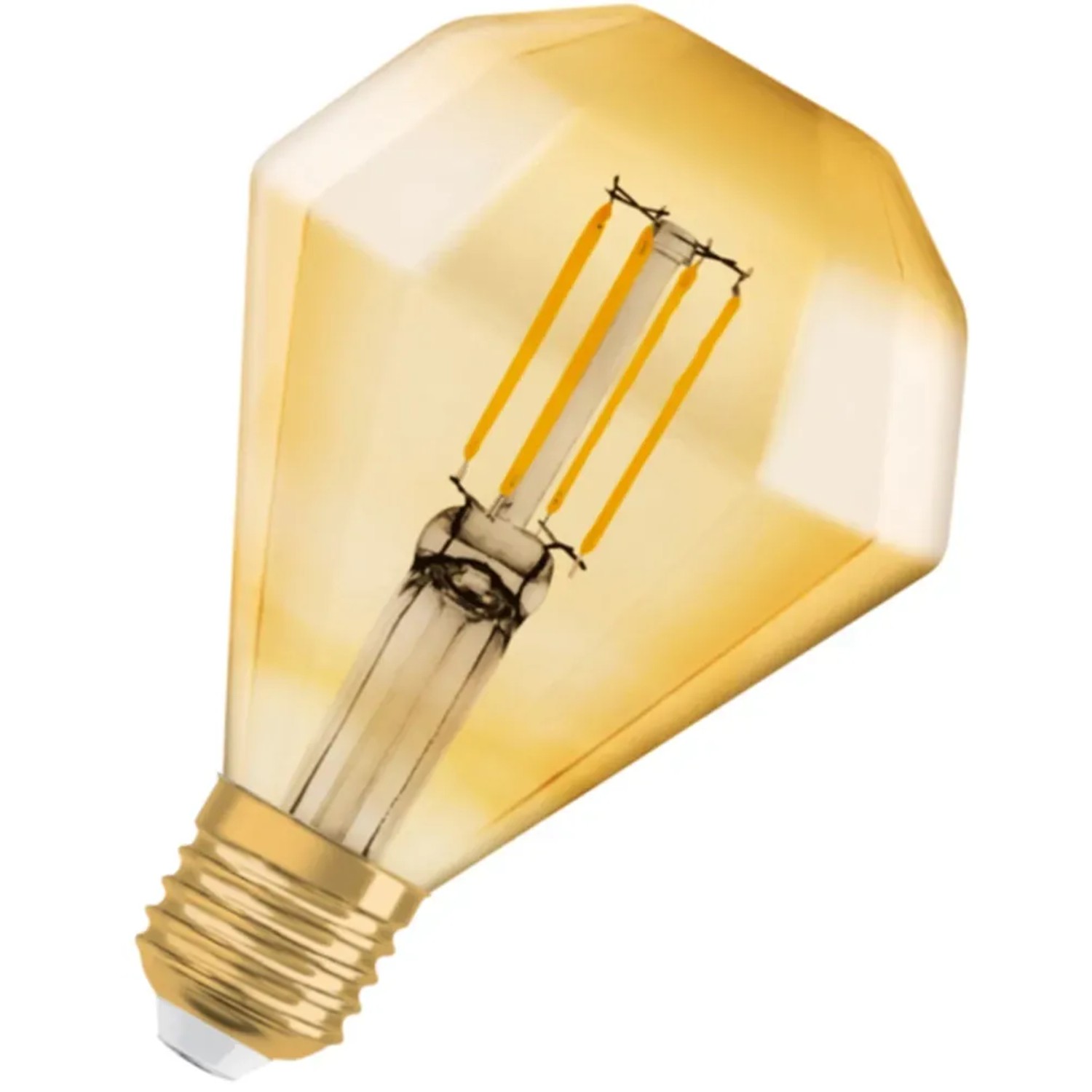 Osram E27 LED-Leuchtmittel, 4W, extra warmes Licht, goldfarben, für stimmungsvolle Beleuchtung.