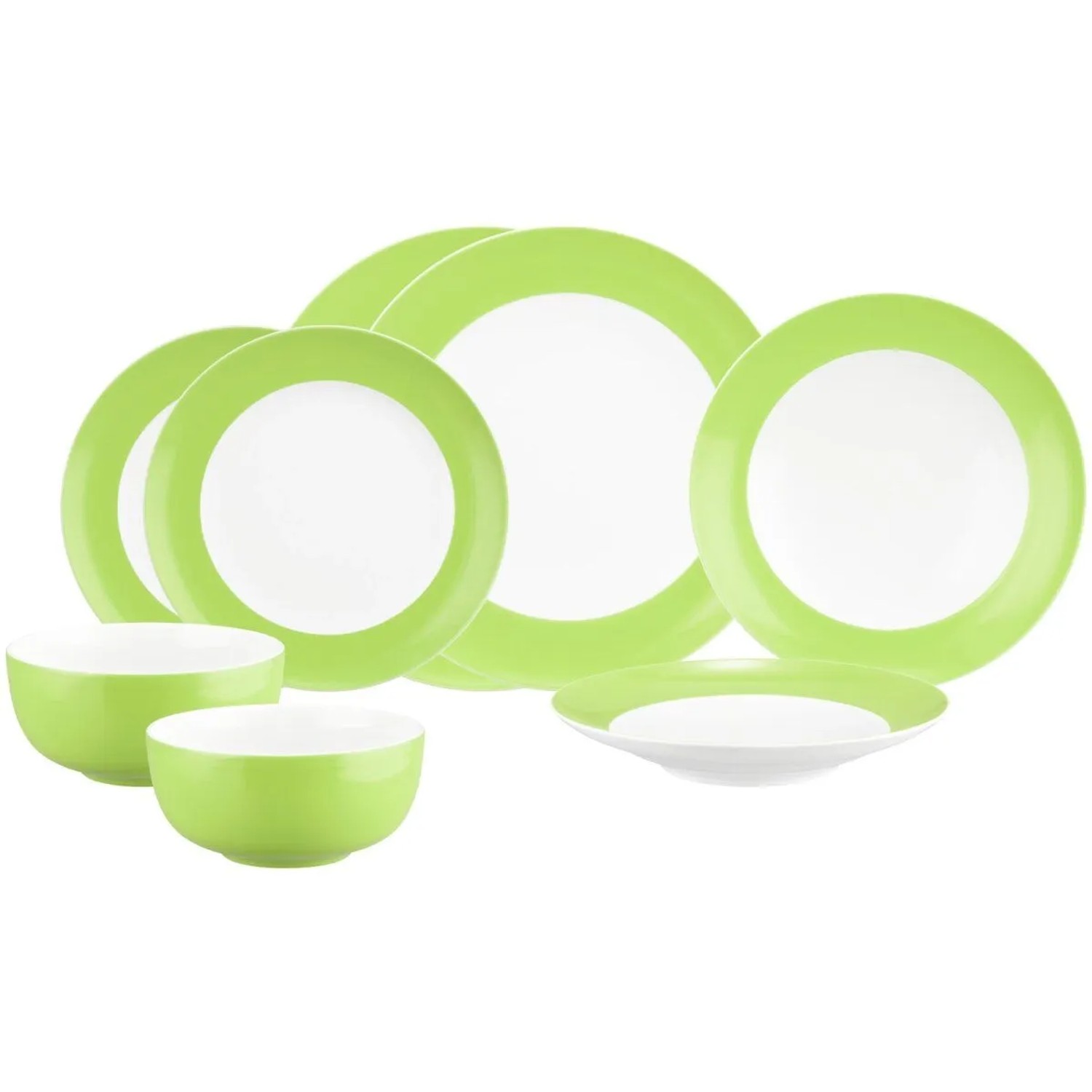 Seltmann Weiden Liberty Pure Colors Einsteiger-Set 8-teilig Lime Green