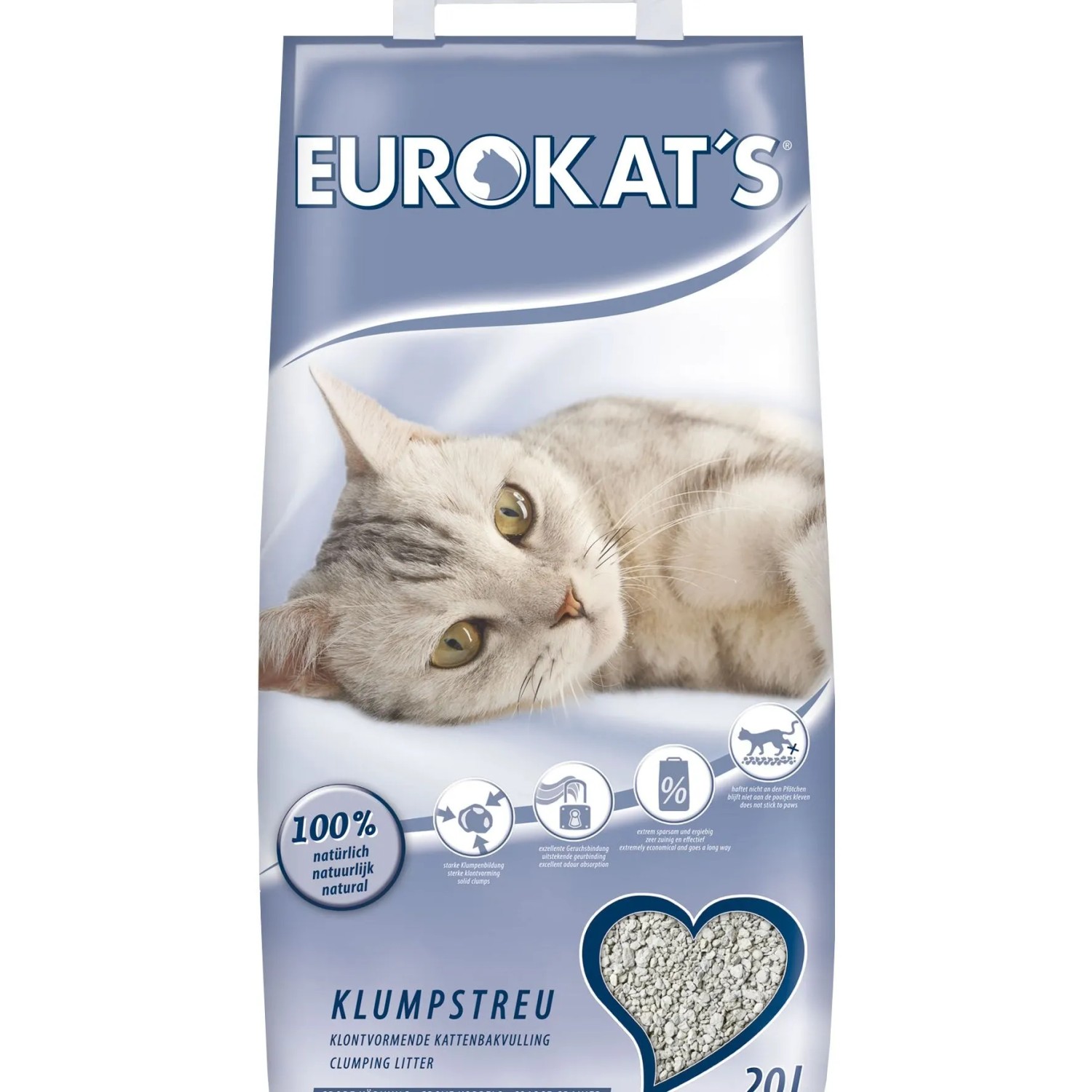 Eurokat's Katzenstreu Klumpstreu 20,